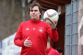 Fußball, TuS Oppenau II - SV Bad Peterstal, Trainer Oppenau Frank Zimmermann 